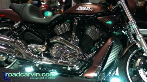 2008 Harley-Davidson - Night Rod: 2008 Harley-Davidson VRSCD Night Rod in Crimson Red Denim.